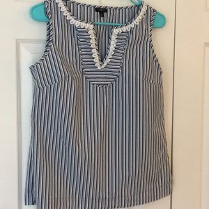Talbots sleeveless blouse